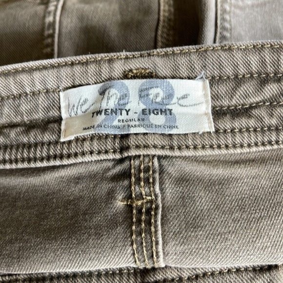 FREE People Lennox Seamed A Line Mini Skirt. Size 28. D4/A - Picture 6 of 8